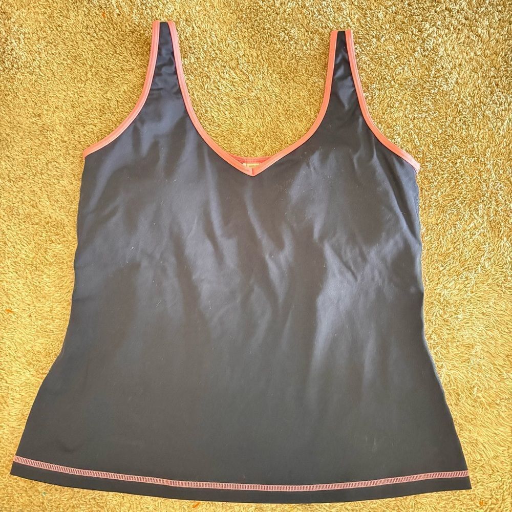 BODEN Bettina Active Vest Sportswear Tank Top Pink Azalea SIZE 10